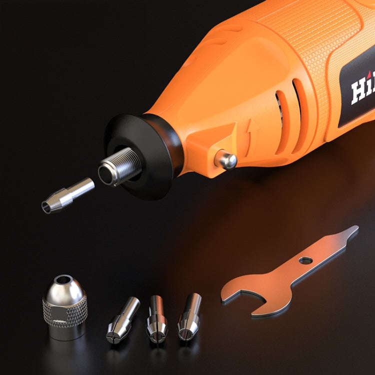 HILDA Power Grinder And Brush Sharpener Set Sharpening Tool Set, EU Plug, Model: With Soft Shaft