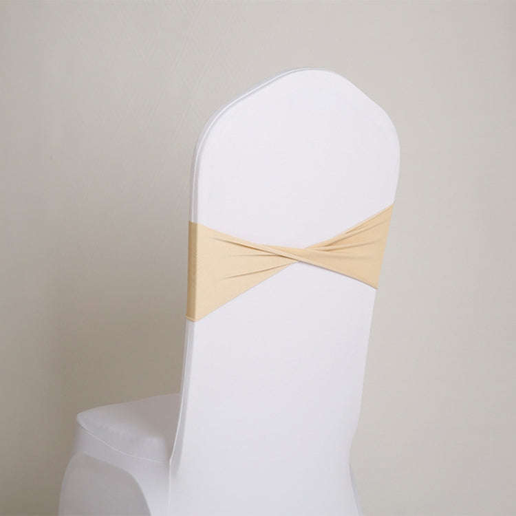 13 x 70cm Buckle-Free Elastic Hoop With Chair Back Flower No Tie Bow Wedding Banquet Chair Back D...