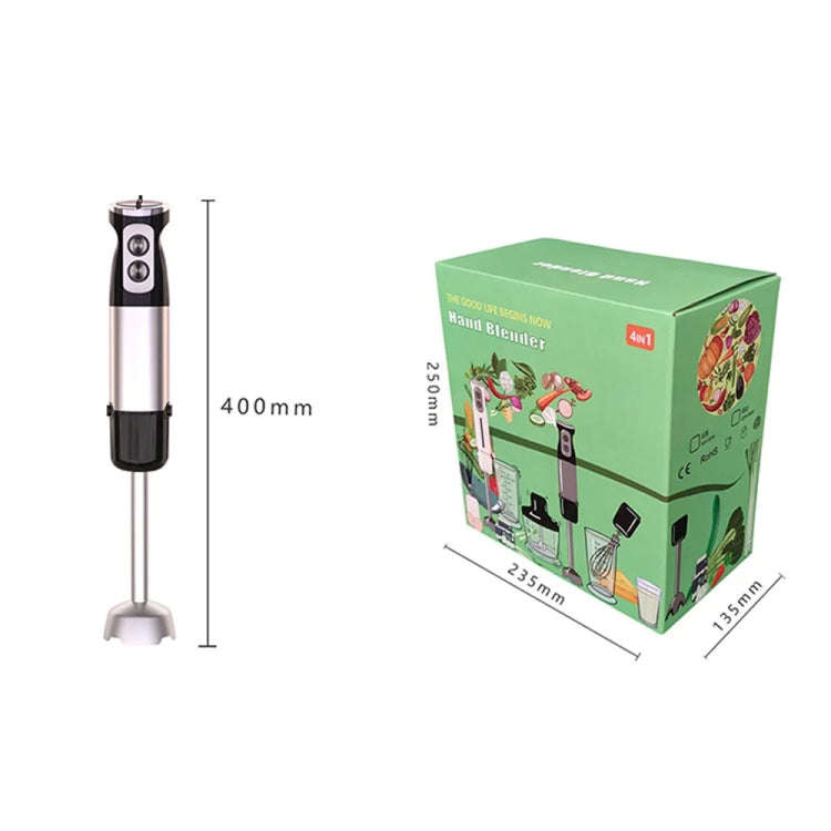 6-in-1 600W Multifunctional  Electric Blender Stainless Steel Food Cooking Stick UK Plug