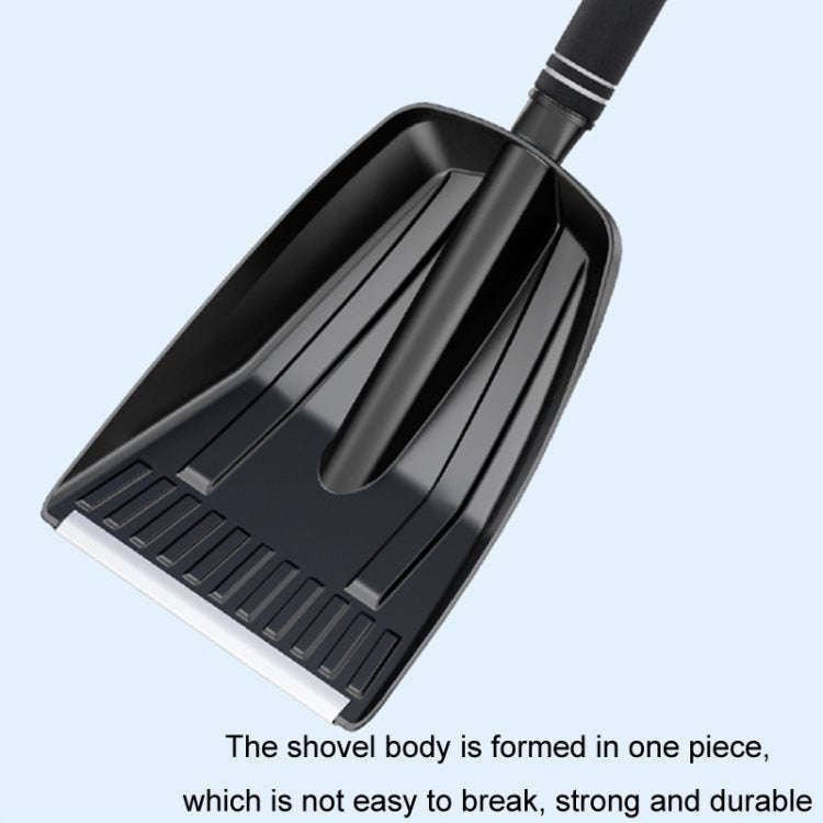 Vehicle-mounted Winter Enlarged Detachable Snow Shovel(Black)