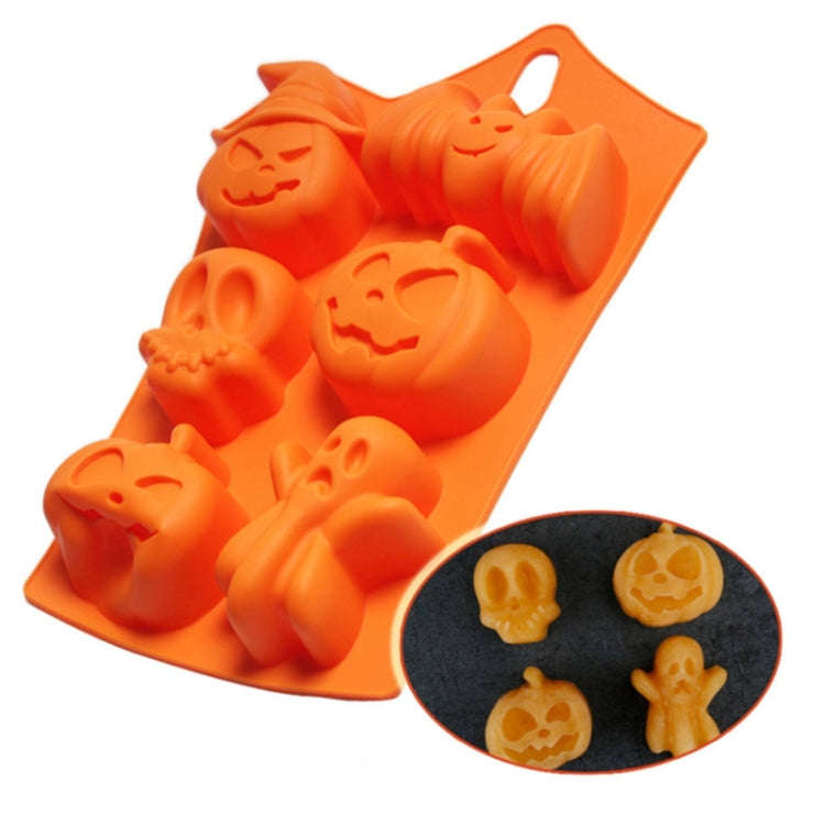Halloween Chocolate Silicone Mold Handmade Baking Model DIY Cake Mold