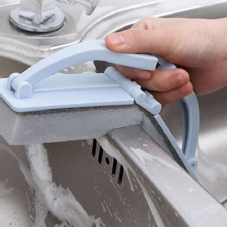 Folding Kitchen Stove Cleaning Brush Multi-Functional Decontamination Brush(Grey)
