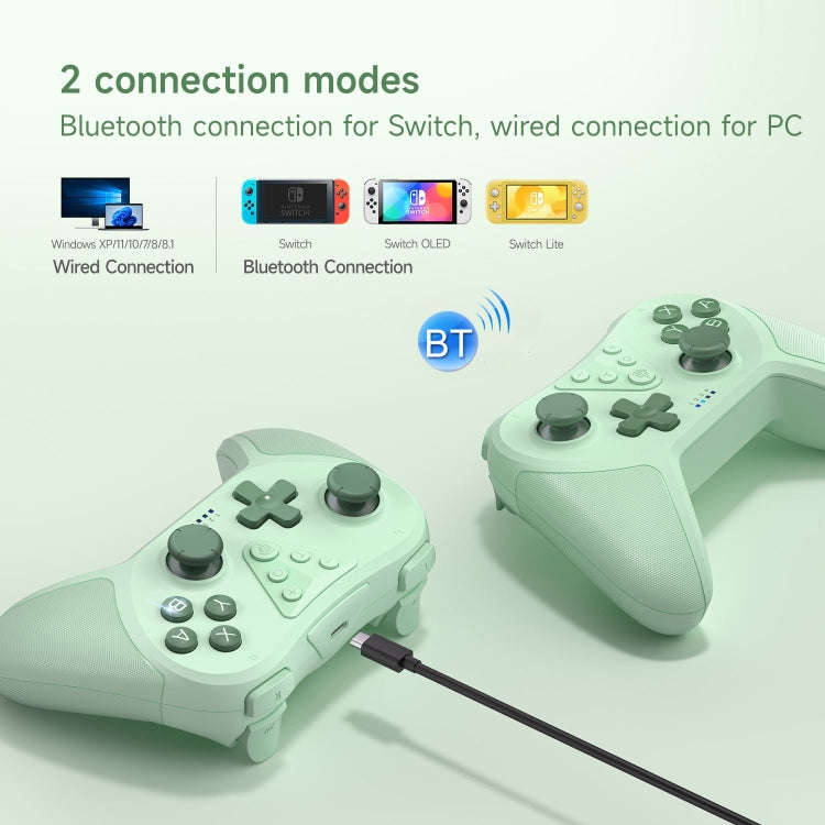 EasySMX T37 Wireless Joysticks Game Controller For Switch / Switch OLED / Switch Lite / PC(Purple)