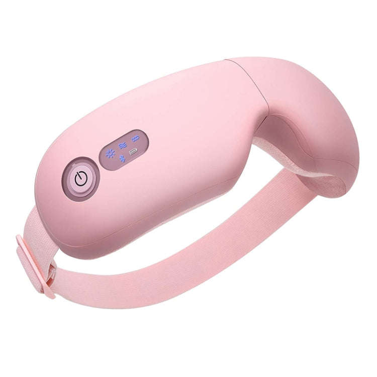 Bluetooth Rechargeable Eye Massager With Heat, Air Pressure And Vibration Massage(Pink)