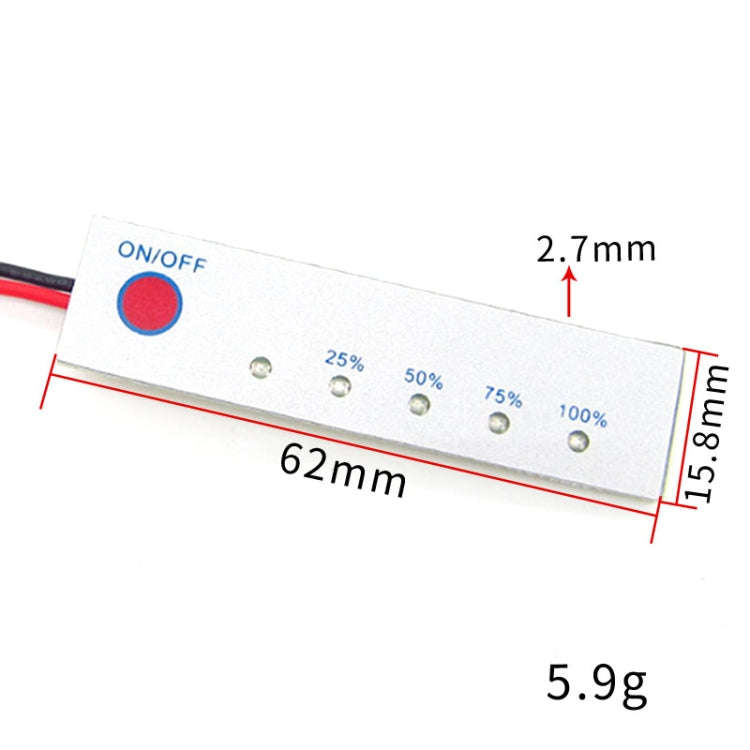 Lithium Battery Power Display Board Iron Phosphate Indicator Board, Specification: 4S 14.4V Iron ...