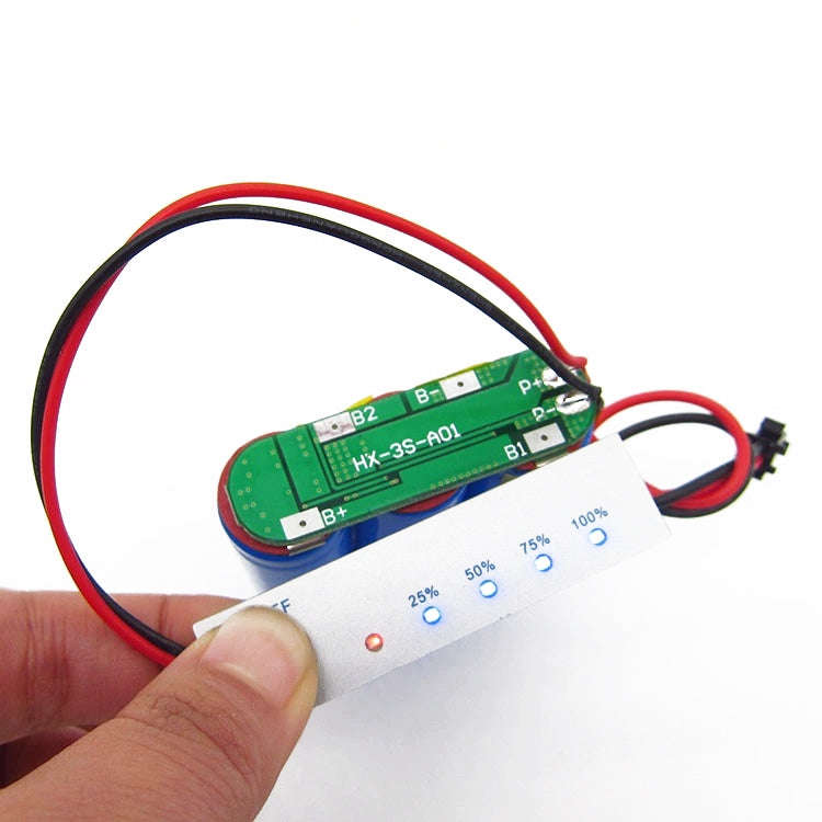Lithium Battery Power Display Board Iron Phosphate Indicator Board, Specification: 4S 14.4V Iron ...