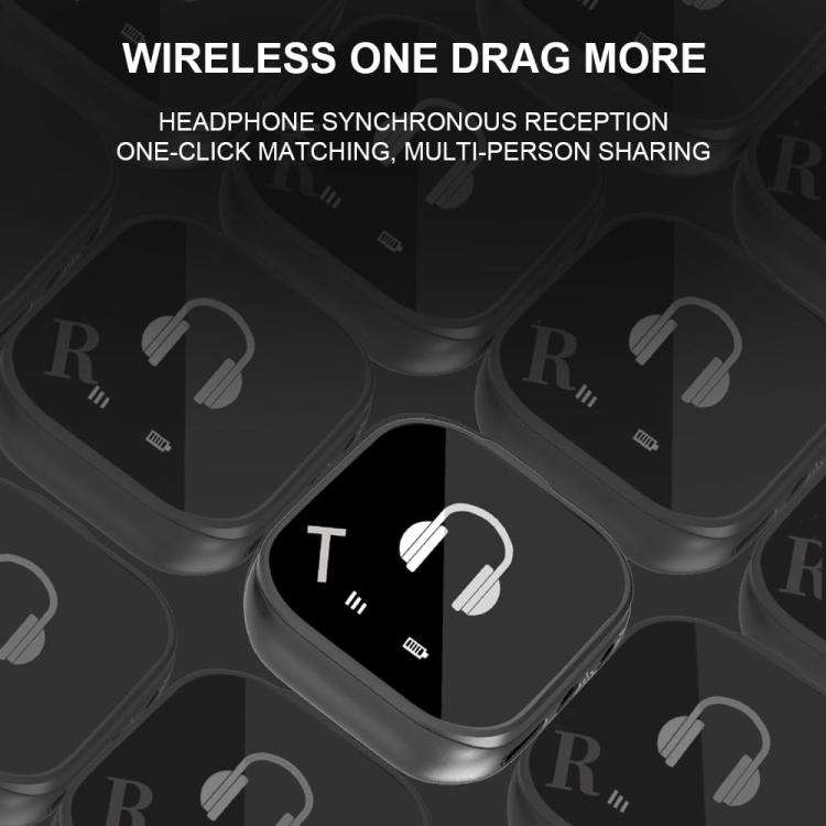 5.8G Wireless In Ear Monitor System Dual-Earphone Monitoring, Spec: Single Transmitter
