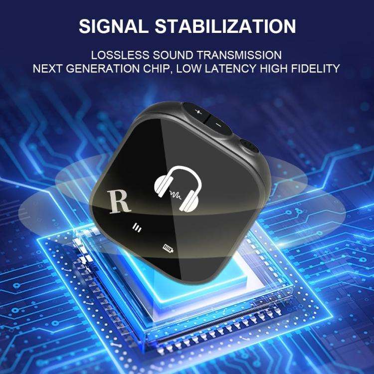 5.8G Wireless In Ear Monitor System Dual-Earphone Monitoring, Spec: Single Transmitter