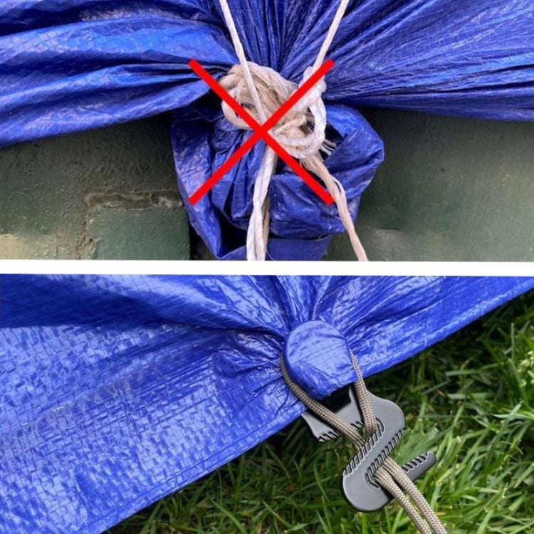 2pcs /Pack Tarp Grip Outdoor Camping Tent Hook And Loop Car Cover Pool Awning Fasteners