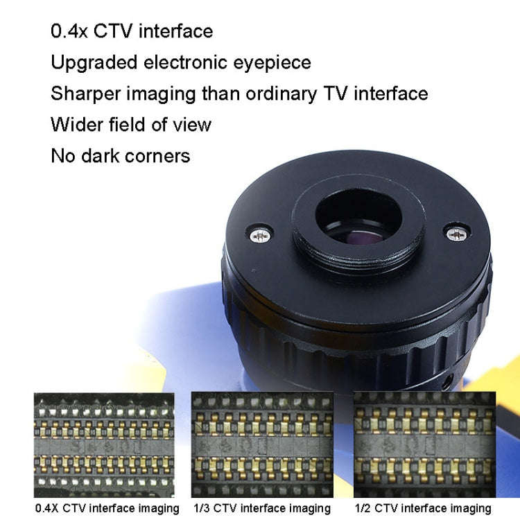 MECHANIC MC-75TimatX Trinocular Stereo Microscope Industrial Grade Can Connect To HD Display