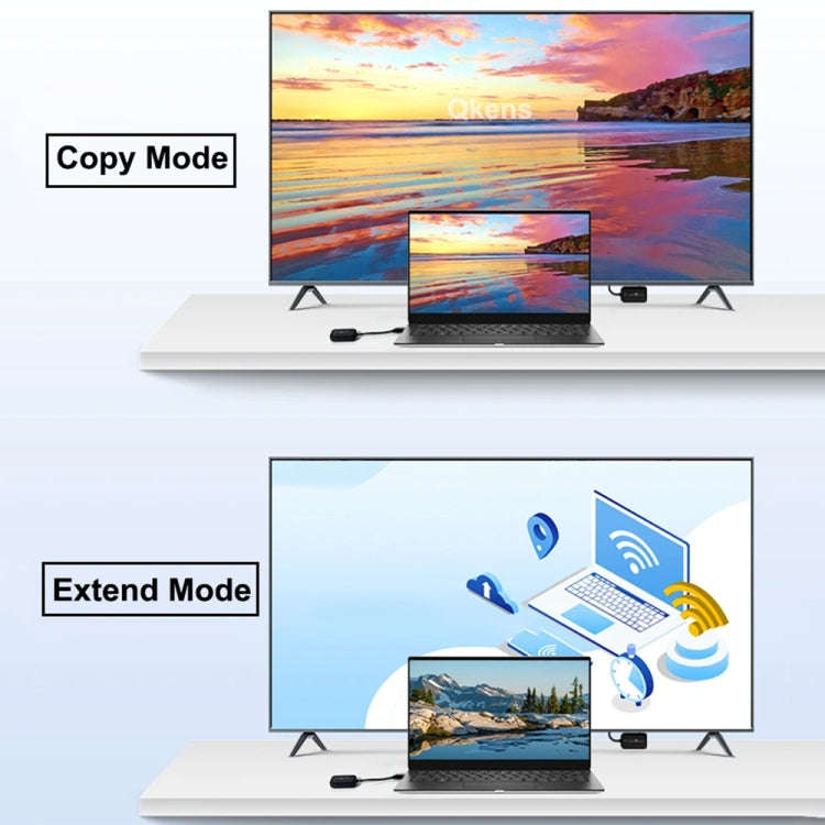 PWAY DT248W-H 30m Wireless HD Screen Projector Office Conference Screen Sharing Device(HDMI Inter...