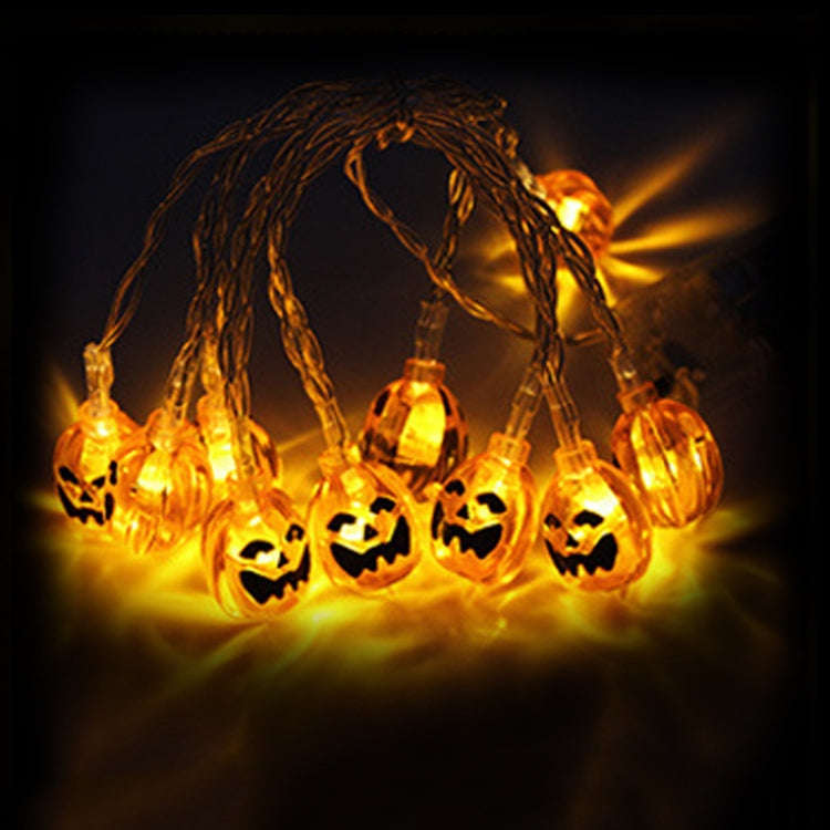 Warm White 3m 20LEDs Halloween LED Cartoon Atmosphere Decorative Light String(Conventional Pumpkin)