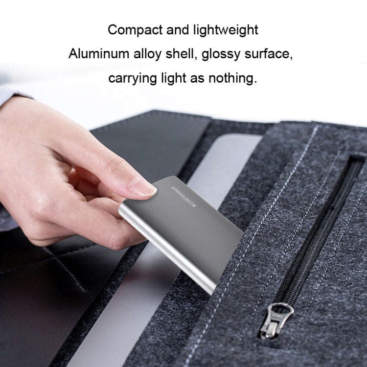 Blueendless 2810 General Dual Protocol Wiring C-A M.2 Mobile Hard Disk Case SSD External Solid Ha...