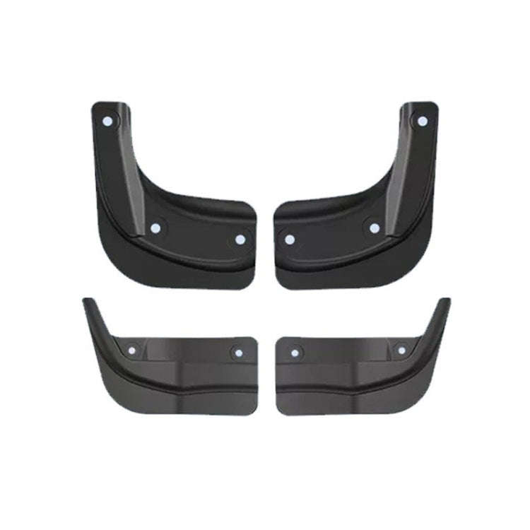 For Tesla Model 3 4pcs /Set Splash Guards Matte Fender No Drilling Required Upgraded PP Material