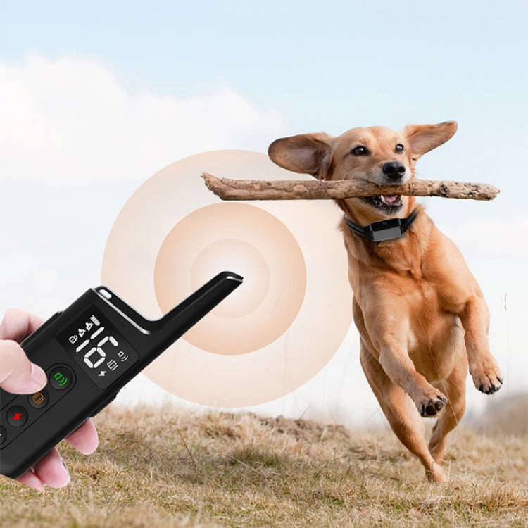 Pet Wrap-around Electric Shock Column Powerful Electronic Training Collar, Style: Only Receiver