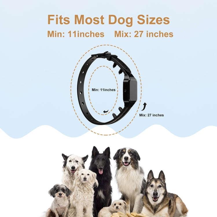 Pet Wrap-around Electric Shock Column Powerful Electronic Training Collar, Style: Only Receiver