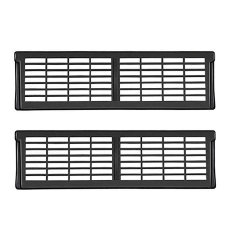 For Tesla Model Y 1pair Car Under-seat Vent Protection Cover Decoration Accessories