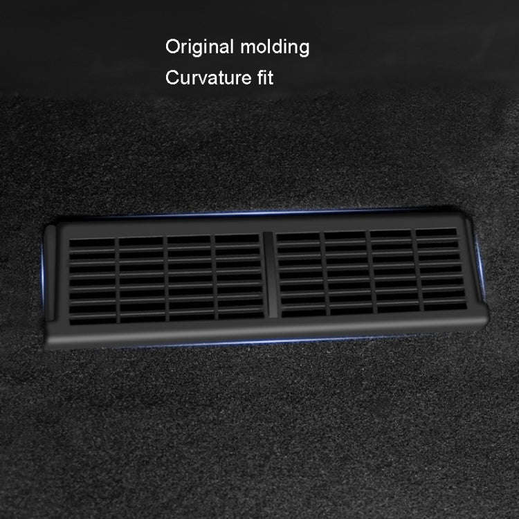 For Tesla Model Y 1pair Car Under-seat Vent Protection Cover Decoration Accessories