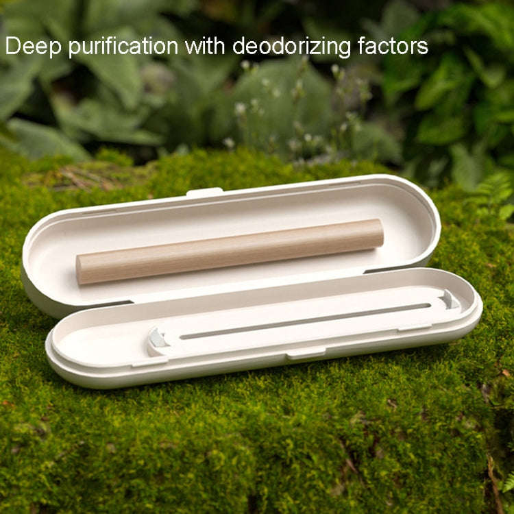 Pet Deodorizing Aroma Odorless Solid Diffuser Box With 1 Diffuser Stick(Green)