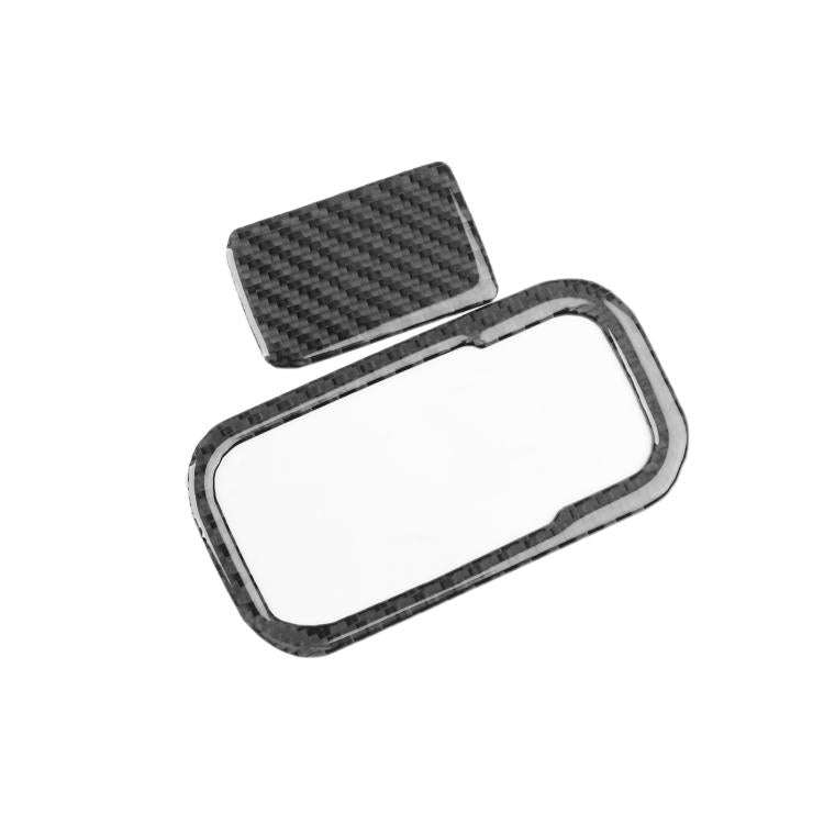 For Volkswagen Sagitar 2019-2023 2pcs /Set Left-hand Drive Co-pilot Handle Panel Sticker(Black)