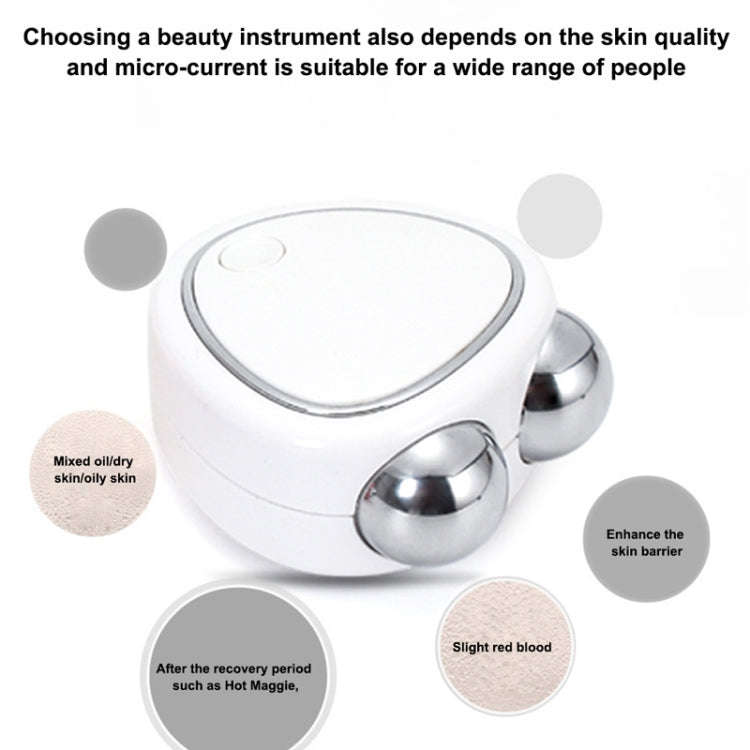 Mini Micro-Current Beauty Instrument Facial Lift Rejuvenating Device Massage Slimming Machine, St...