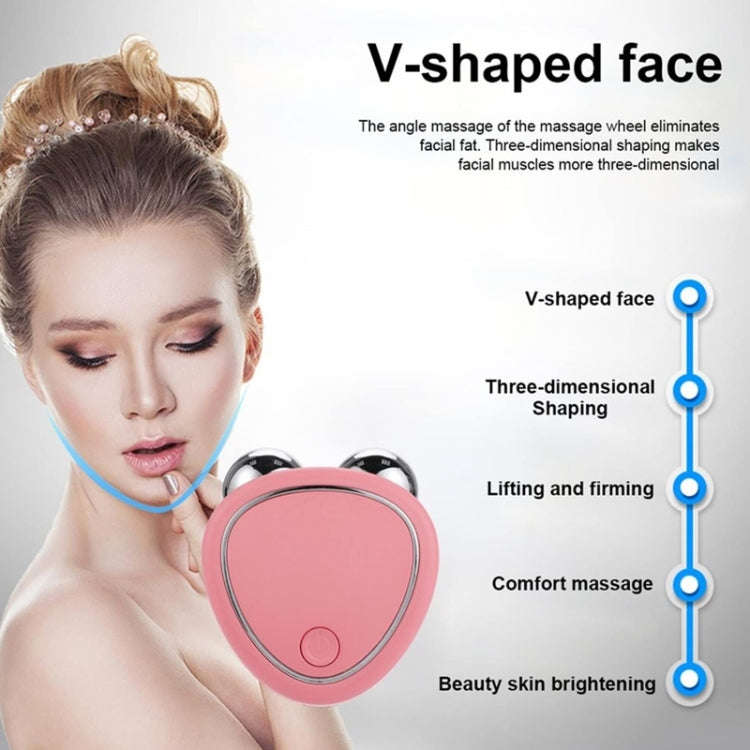 Mini Micro-Current Beauty Instrument Facial Lift Rejuvenating Device Massage Slimming Machine, St...