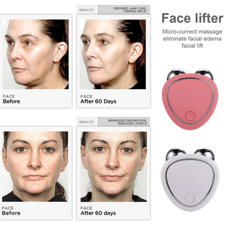 Mini Micro-Current Beauty Instrument Facial Lift Rejuvenating Device Massage Slimming Machine, St...