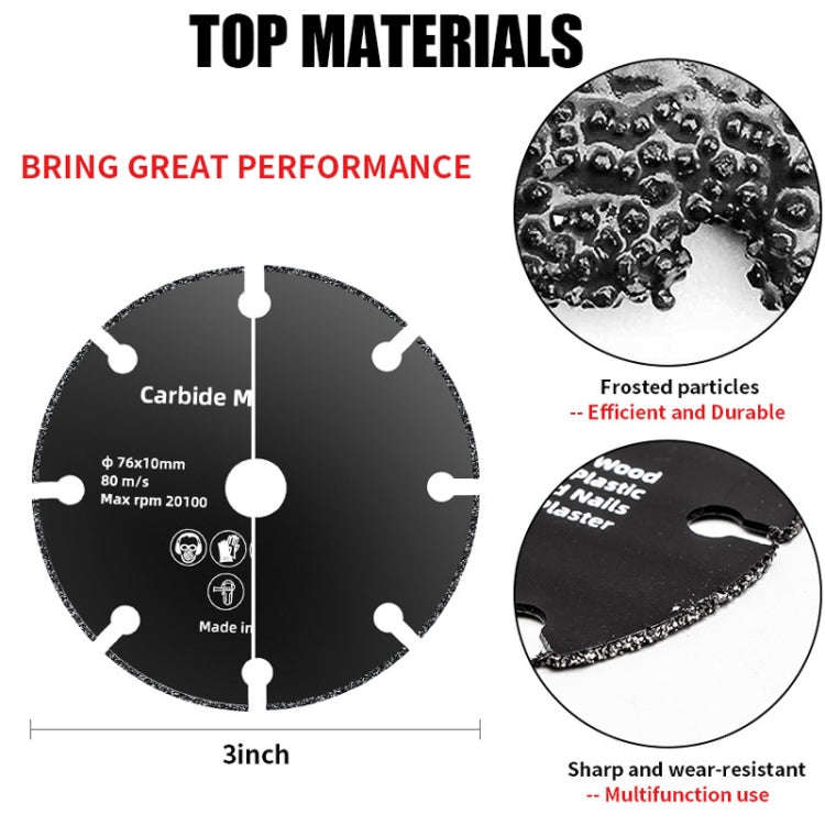 HILDA Grinding Tools Li-Ion Angle Grinder Accessories, Model: Dry Cutting Blade