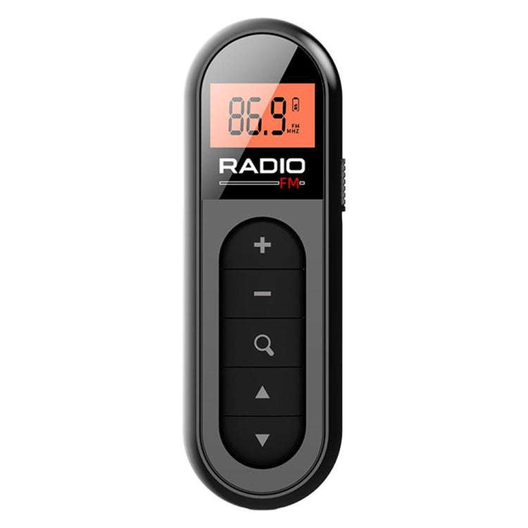 Mini Pocket FM Radio Collar Clip Style Rechargeable Walkman For Conference Tour Guide Horse Racin...