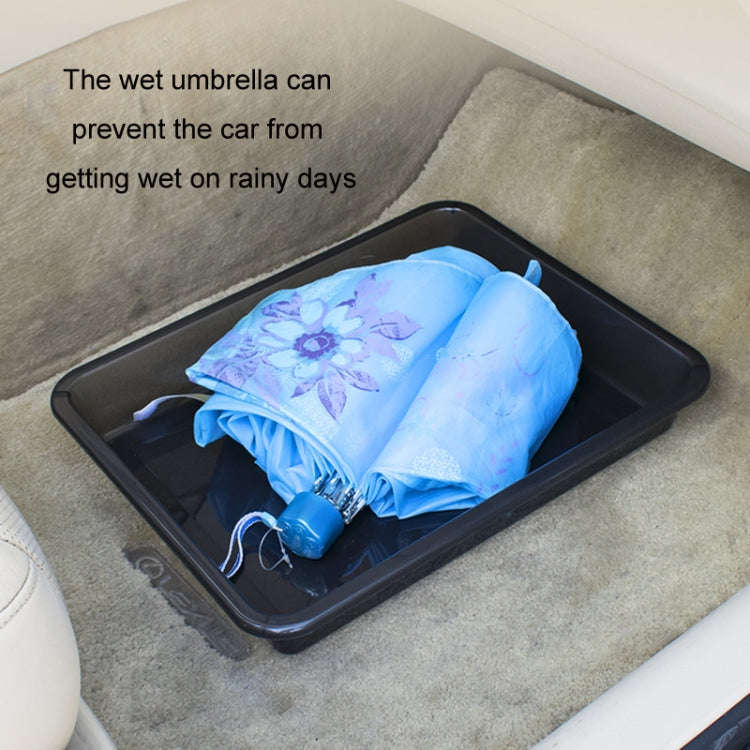 Car Seat Storage Shoe Box Multifunctional Trunk Umbrella Storage Tray, Size: Large