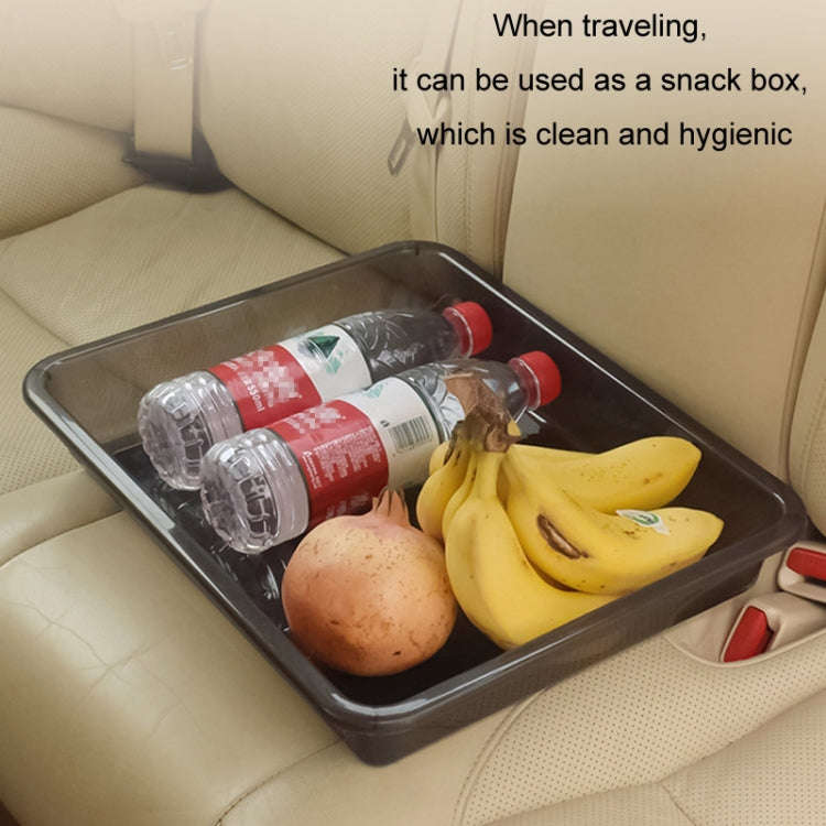 Car Seat Storage Shoe Box Multifunctional Trunk Umbrella Storage Tray, Size: Large