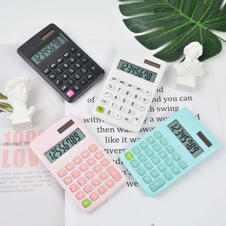 8-digit Candy Colored Solar Calculator Multifunctional Mini Student Electronic Calculator(Classic...