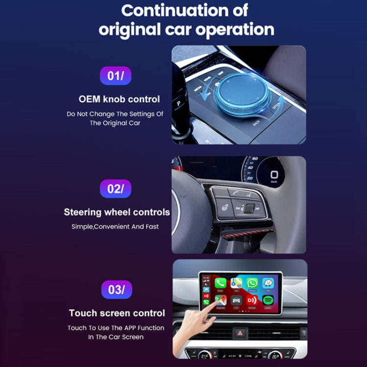 Wired to Wireless Carplay Box Android Auto for Car Interconnection(2Air)