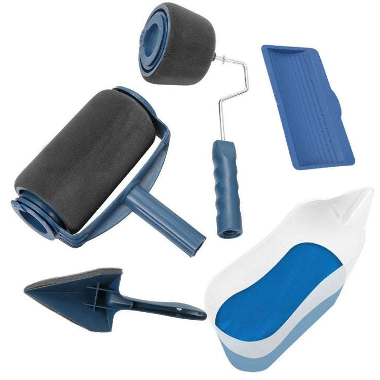 5pcs /Set Seamless  Wall Decorative Paint Roller Brush Multifunctional Sponge Paint Painting Tools
