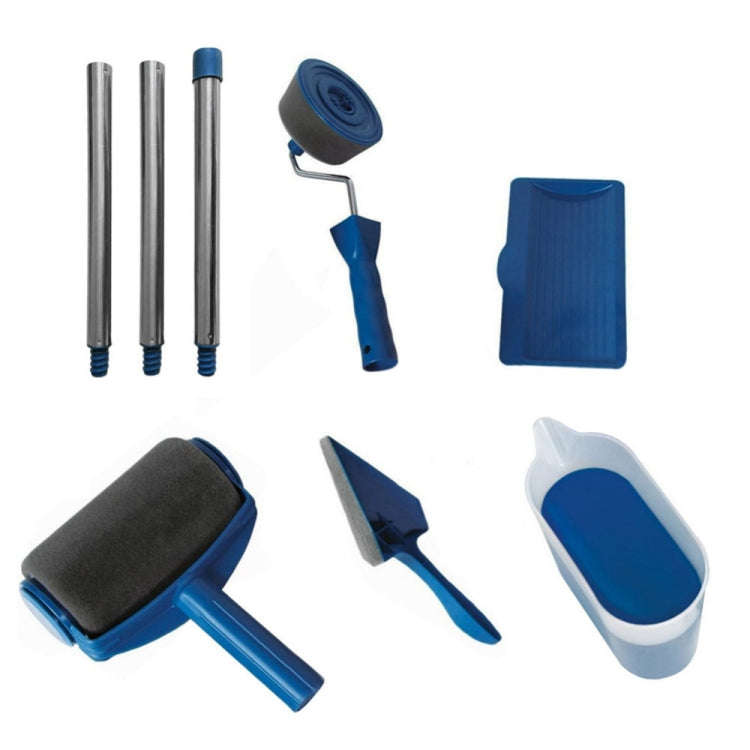 6pcs /Set Sewn Wall Decorative Paint Roller Brush Multifunctional Sponge Paint Painting Tools