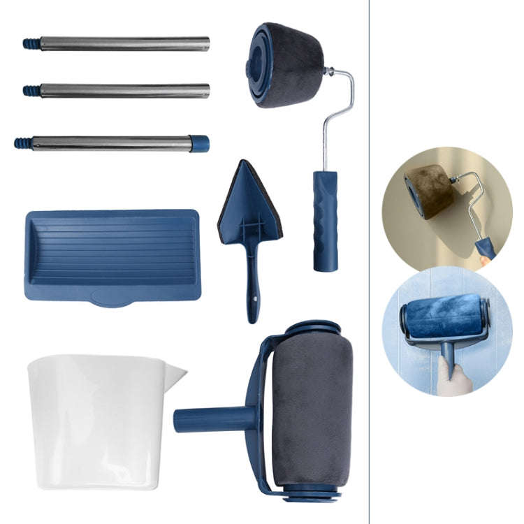 5pcs /Set Sewn Wall Decorative Paint Roller Brush Multifunctional Sponge Paint Painting Tools