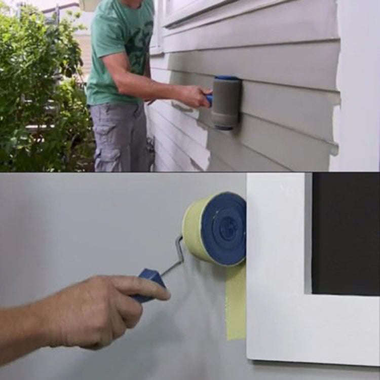 5pcs /Set Sewn Wall Decorative Paint Roller Brush Multifunctional Sponge Paint Painting Tools