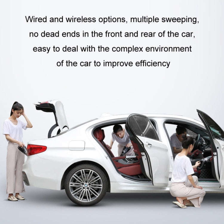 Powerful Portable Car Handheld Vacuum Cleaner, Specification: Wireless