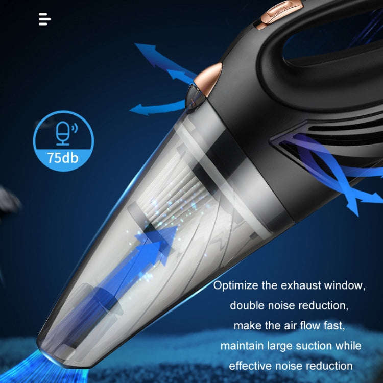 Powerful Portable Car Handheld Vacuum Cleaner, Specification: Wireless