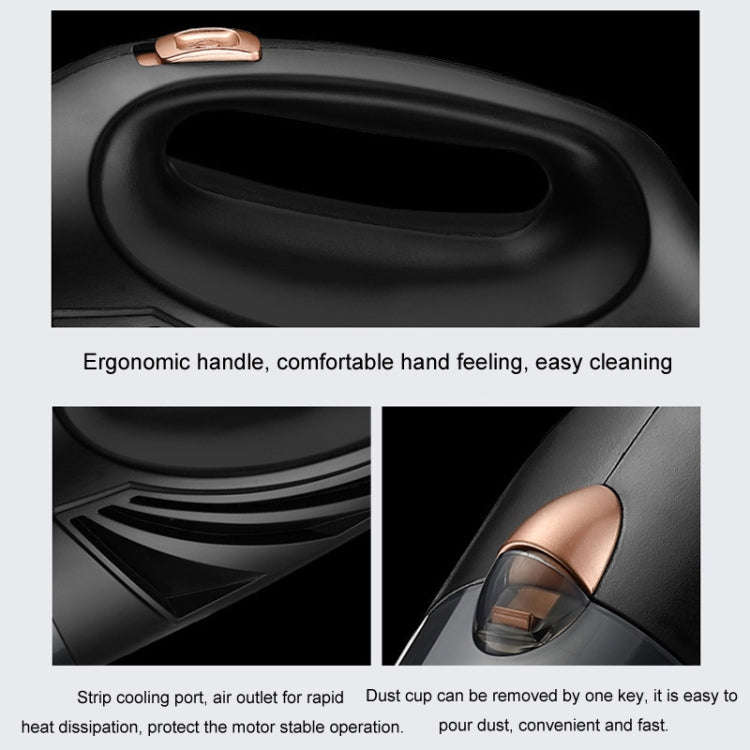 Powerful Portable Car Handheld Vacuum Cleaner, Specification: Wireless