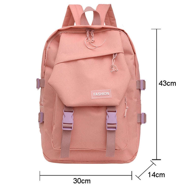 Women Student Schoolbag Harajuku Style Shoulder Backpacks(Pink)