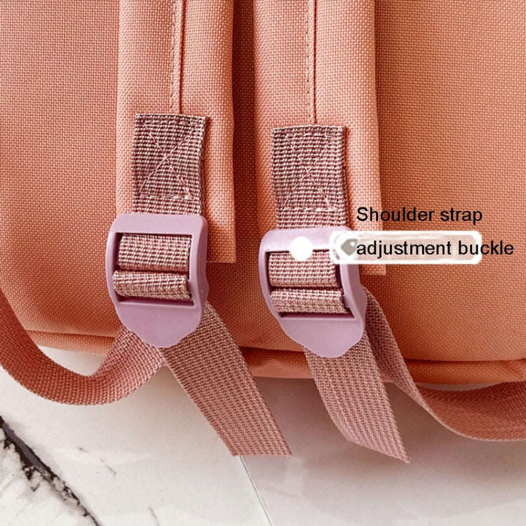 Women Student Schoolbag Harajuku Style Shoulder Backpacks(Pink)