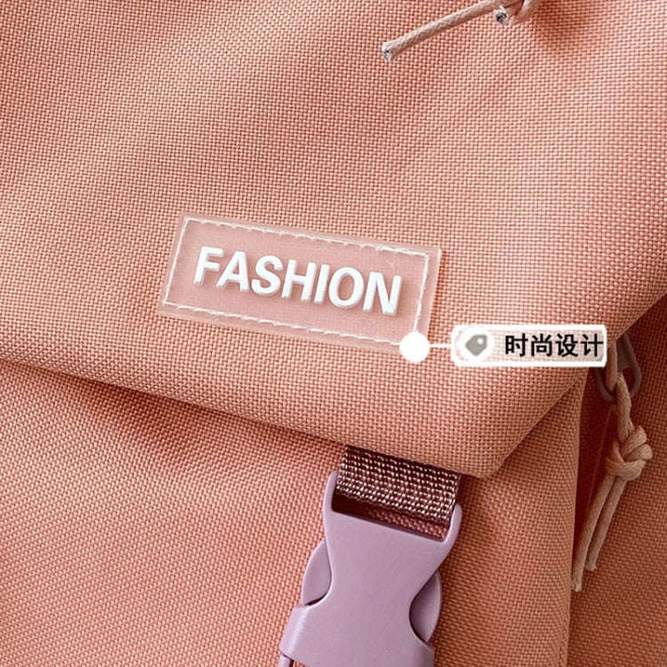 Women Student Schoolbag Harajuku Style Shoulder Backpacks(Pink)