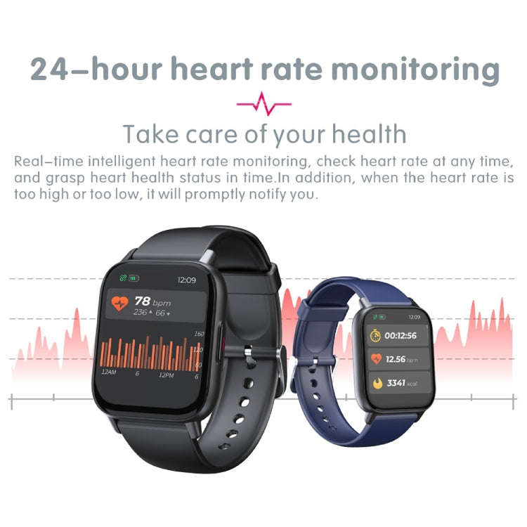 QS16Pro 1.83 inch Heart Rate / Blood Pressure Monitoring Waterproof Sports Smart Watch(Blue)