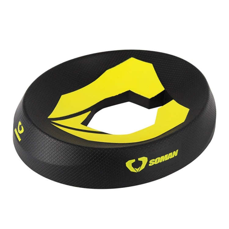 SOMAN Multifunctional Helmet Support Pad Anti-slip Protective Support Base(Black)