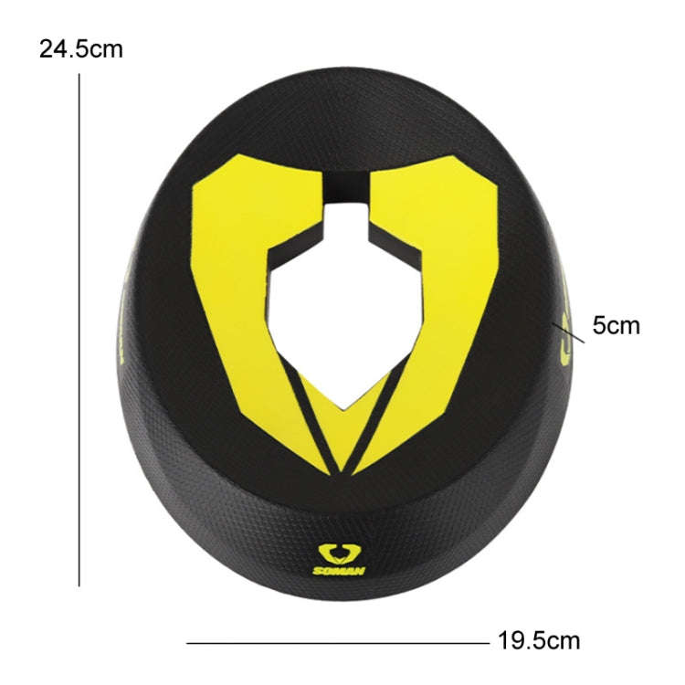SOMAN Multifunctional Helmet Support Pad Anti-slip Protective Support Base(Black)