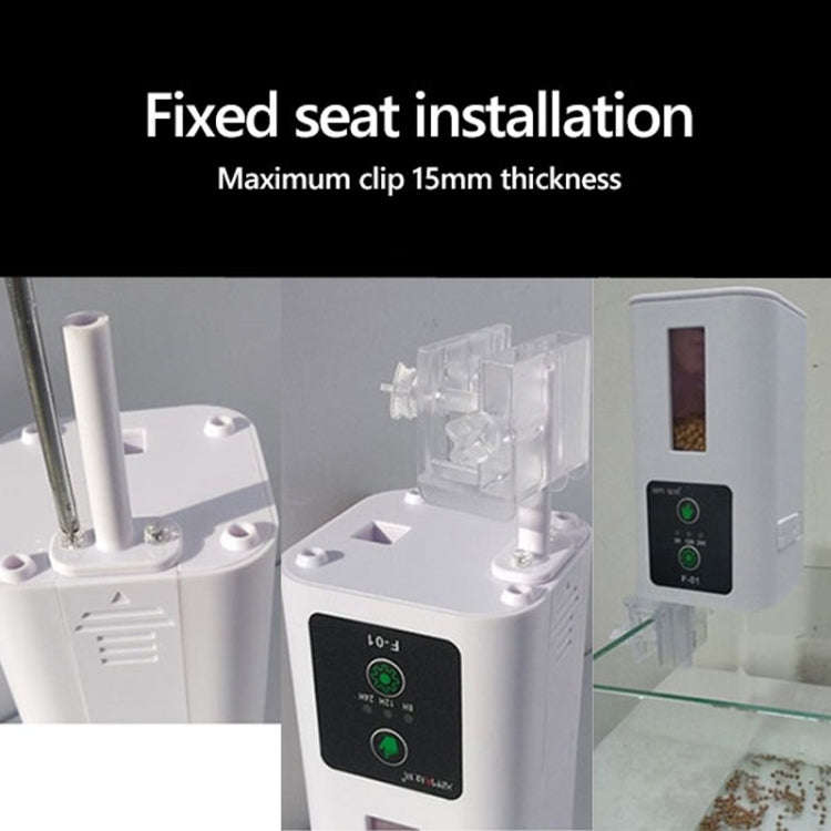 XINMA F-01 400ml Fish Tank Automatic Feeding Device Aquarium Intelligente Timing High-capacity Fi...