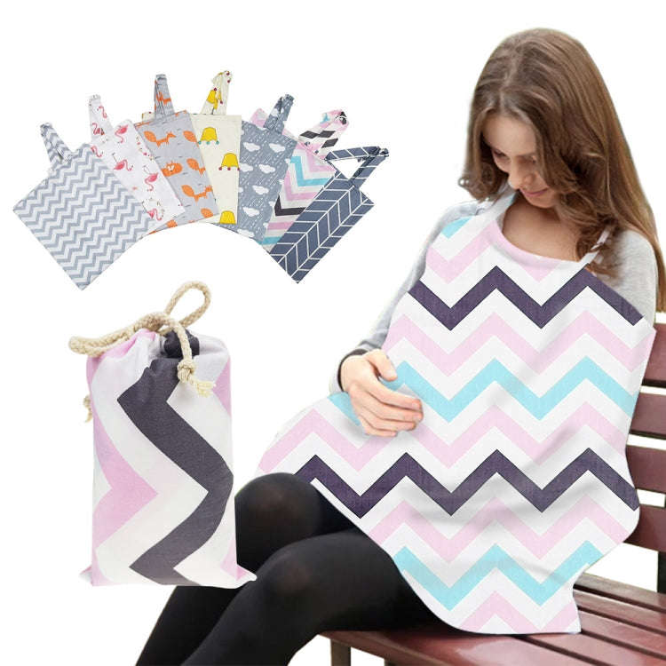 Mother Outing Privacy Scarf Breastfeeding Canopy Baby Breast Feeding Apron, Style:  Red and Gray ...