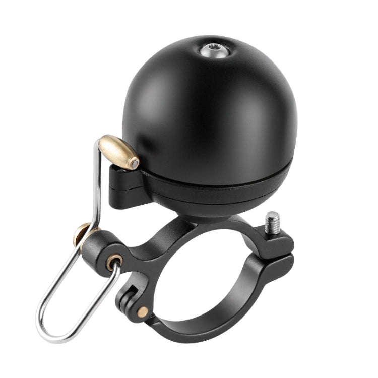 Mini Mountain Bike Pure Copper Bell, Color: Black Metal Base