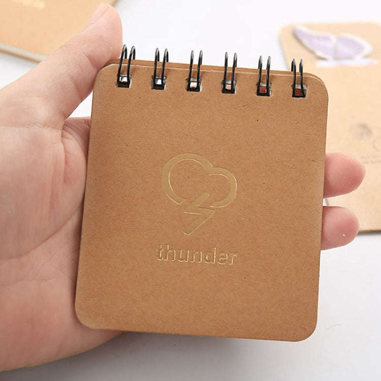 5pcs Small Portable Notebook Mini Pocket Coil Notes, Model: Pipe